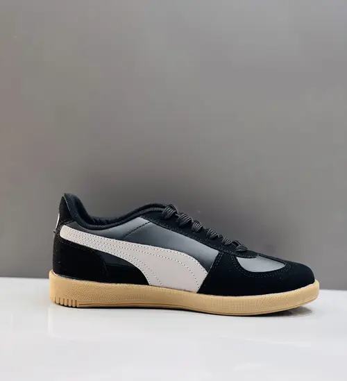 کتونی ونس پوما زنانه کرم و مشکی - 3