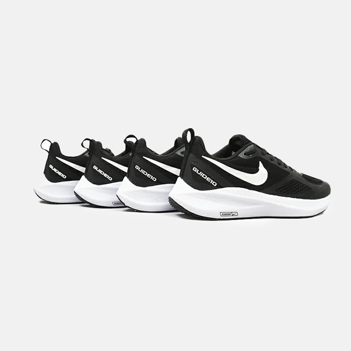 کفش کتانی مردانه و زنانه مشکی سفید Nike Guide 10 مدل 3184
